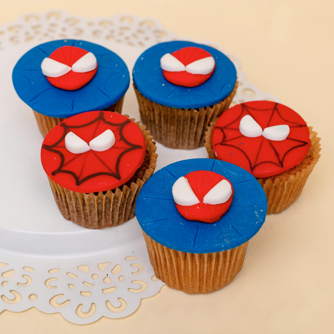 Spiderman Cupcakes
