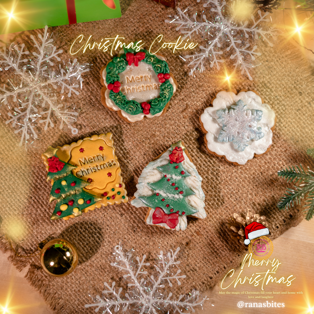 FESTIVE CHRISTMAS COOKIES