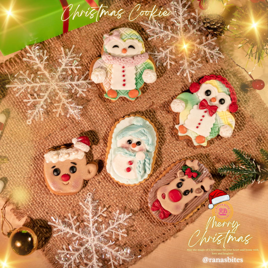 FESTIVE CHRISTMAS COOKIES