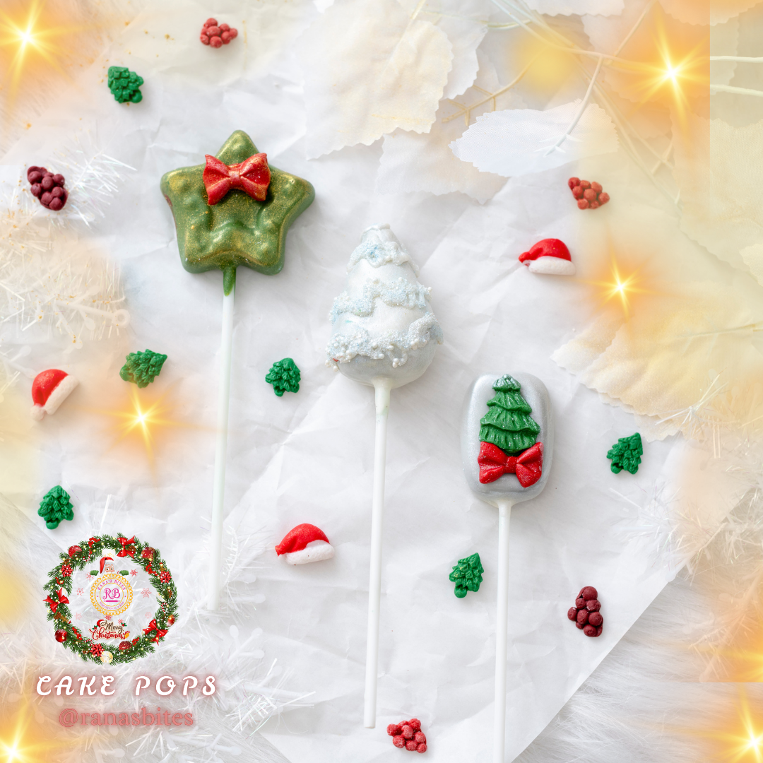 CUTE SPARKLES CAKE POPS