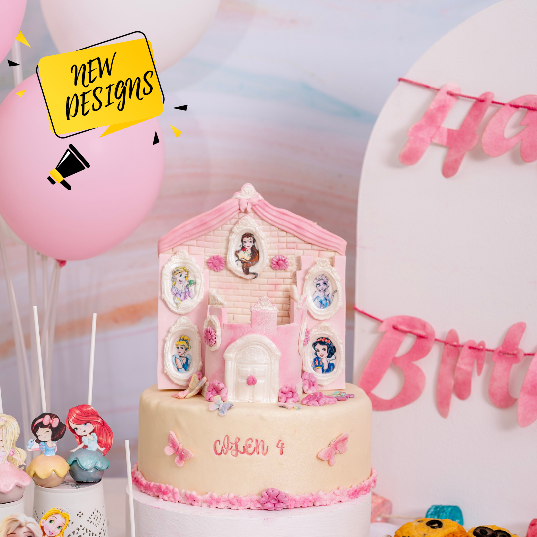 Disney Princesses Cake