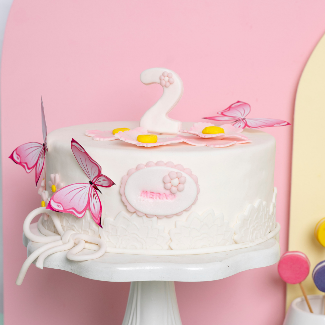 Butterflies Cake