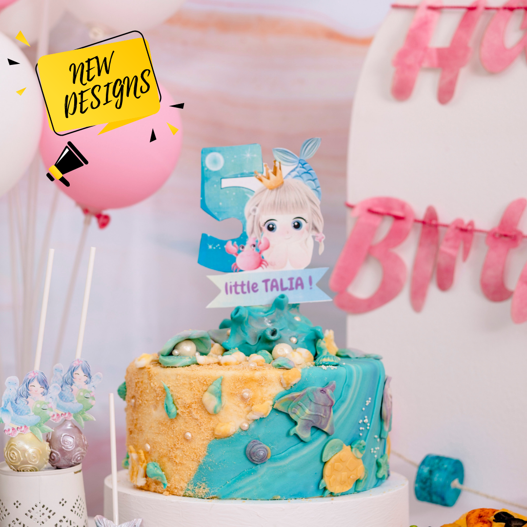 Little Mermaid Cake