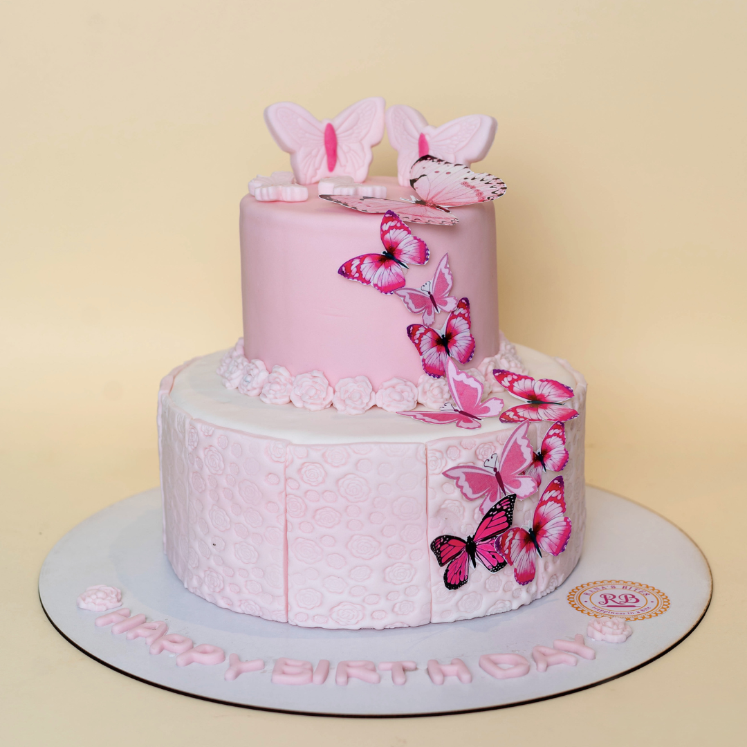 Butterflies Cake