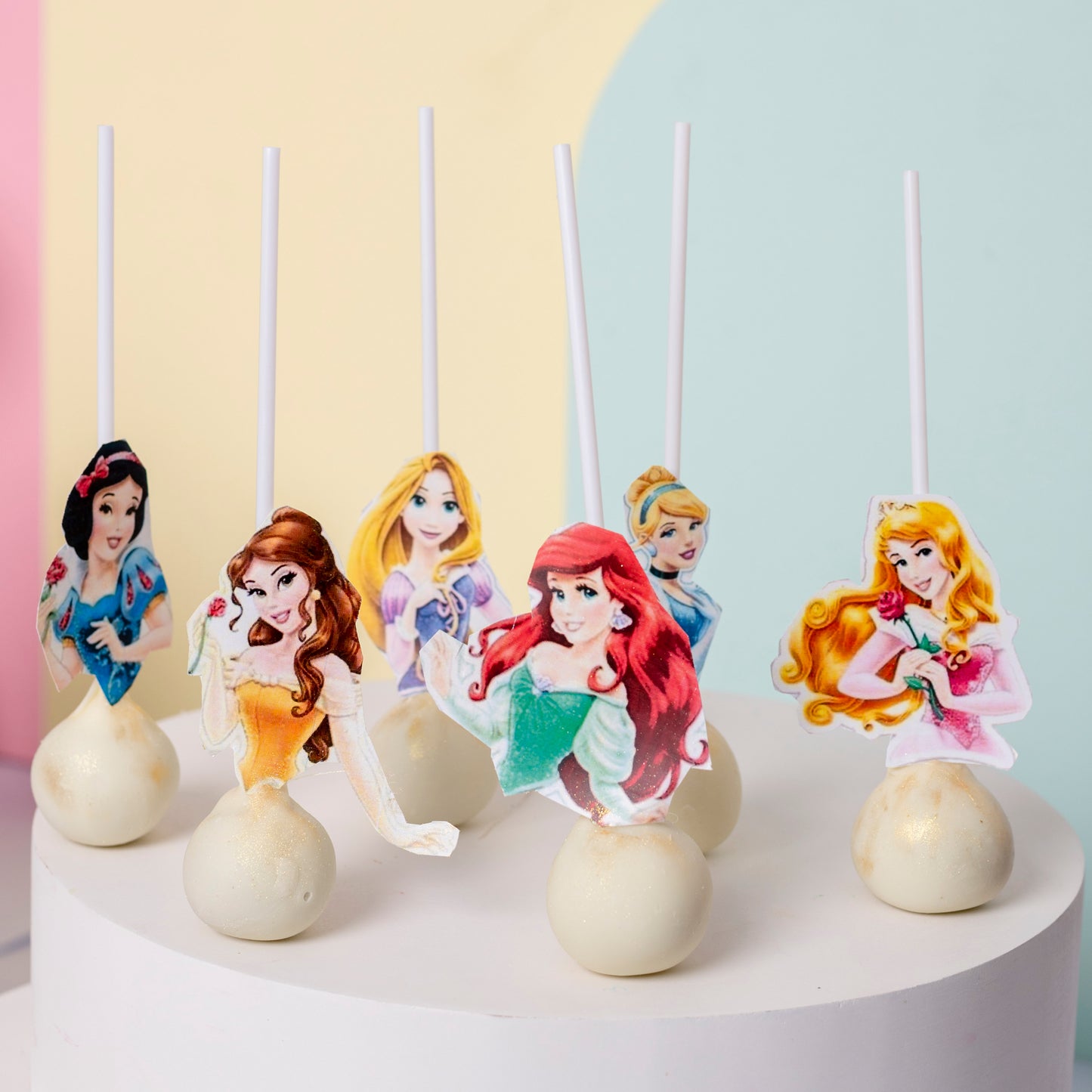 Disney Princesses Cake pops