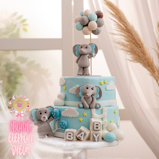 𝐈𝐜𝐨𝐧𝐢𝐜 𝐄𝐥𝐞𝐩𝐡𝐚𝐧𝐭 𝐃𝐫𝐞𝐚𝐦 𝐂𝐚𝐤𝐞