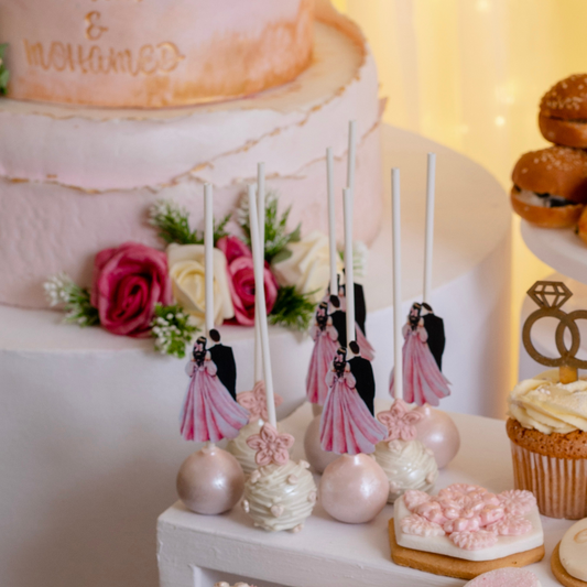 Engagement Cake pops