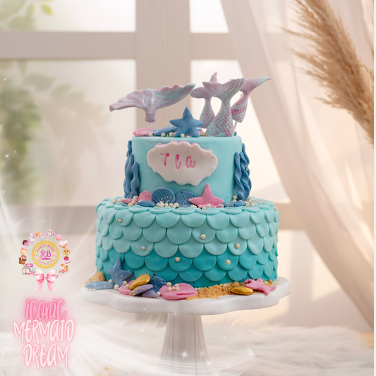 𝐈𝐜𝐨𝐧𝐢𝐜 𝐌𝐞𝐫𝐦𝐚𝐢𝐝 𝐃𝐫𝐞𝐚𝐦 𝐂𝐚𝐤𝐞