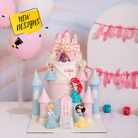 Disney Princesses Cake