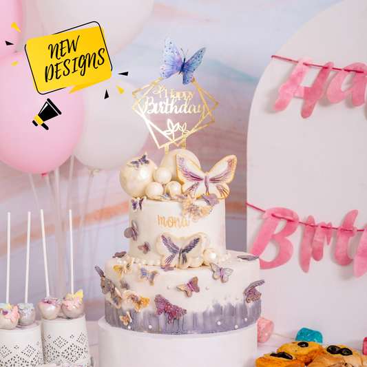 Butterflies Cake