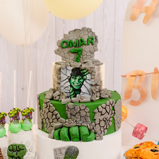 Hulk Cake