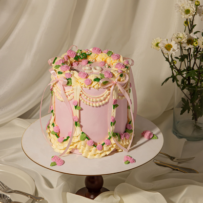 Vintage Bloom Cake