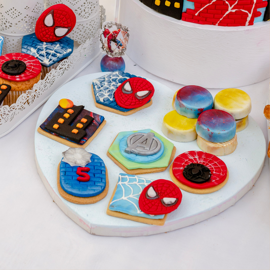 Spiderman Cookies