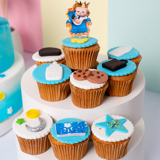 Boss Baby Cupcakes