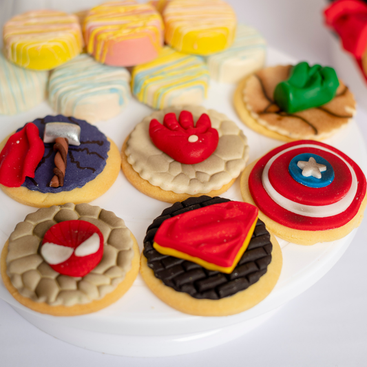 Super Heroes Cookies