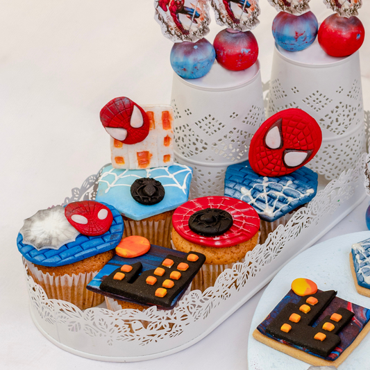 Spiderman Cupcakes