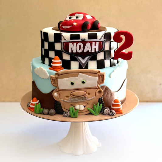 Speed Rush Birthday Cake