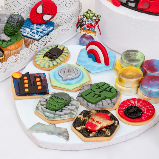 Super Heroes Cookies