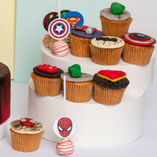 Spiderman Cupcakes