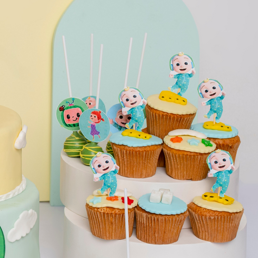Cocomelon Cupcakes