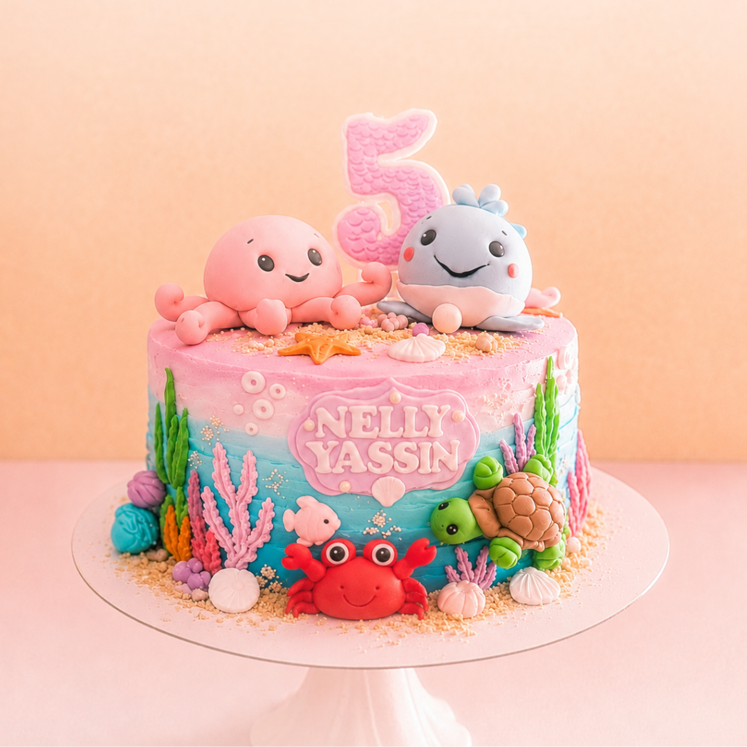 Ocean Friends Cake