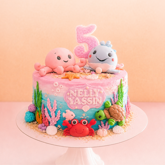 Ocean Friends Cake