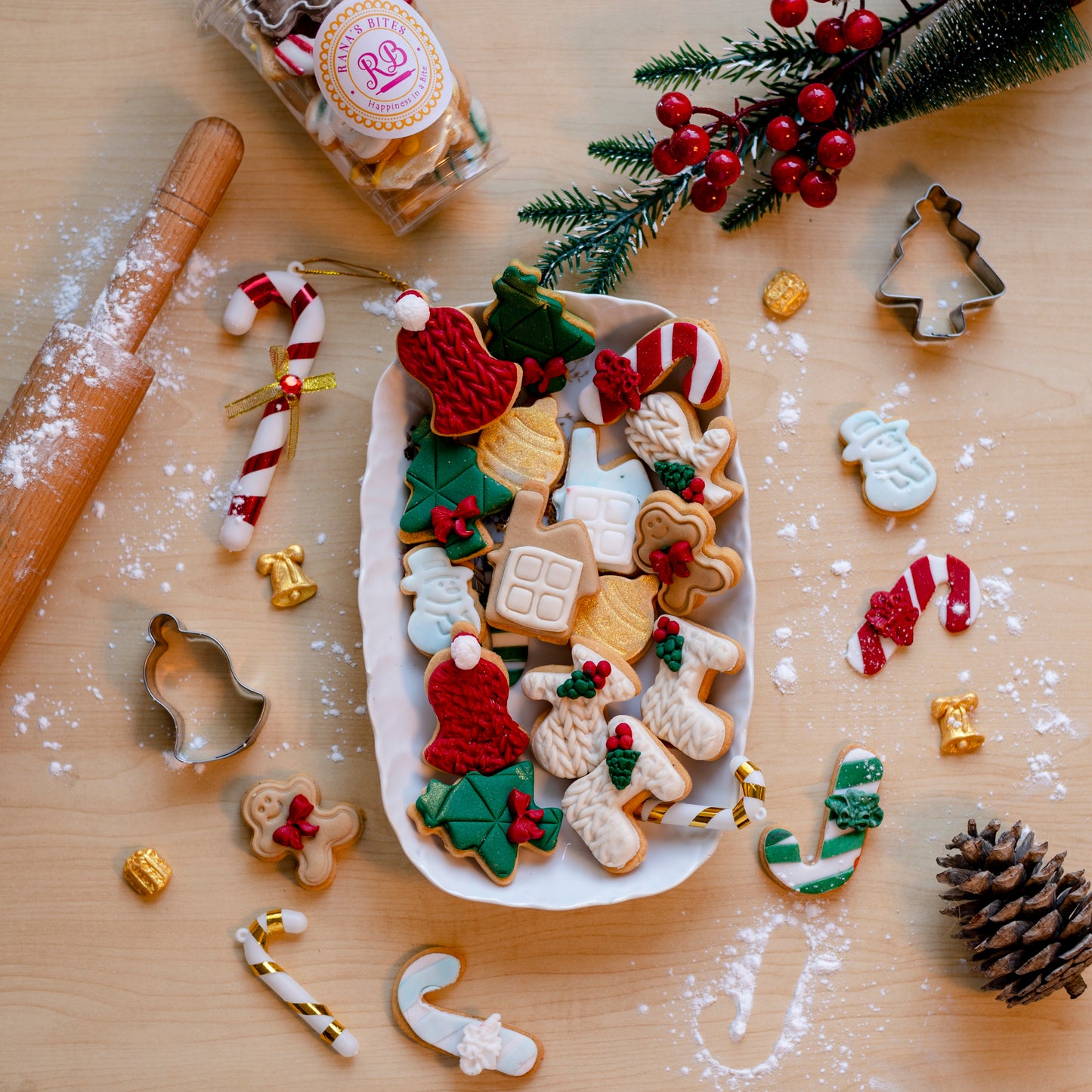 Christmas Mini Cookies