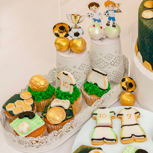 Football Cupcakes