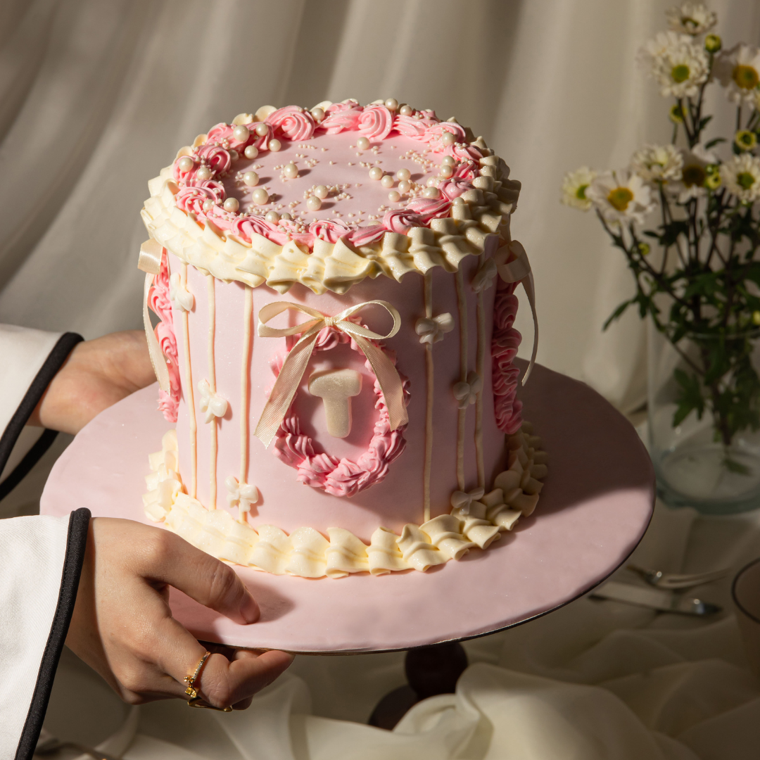 Royal Initial Cake