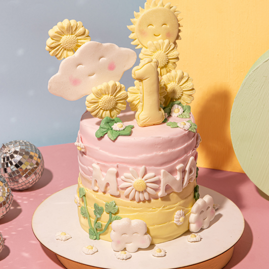 Sunny Bloom  Cake