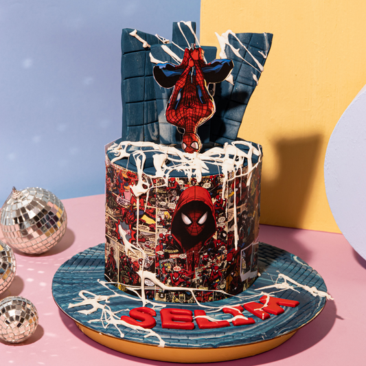 Web Hero Cake