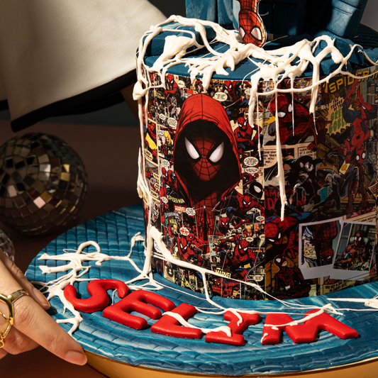 Web Hero Cake