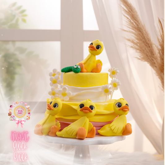 𝐈𝐜𝐨𝐧𝐢𝐜 𝐘𝐞𝐥𝐥𝐨𝐰 𝐐𝐮𝐚𝐜𝐤 𝐂𝐚𝐤𝐞