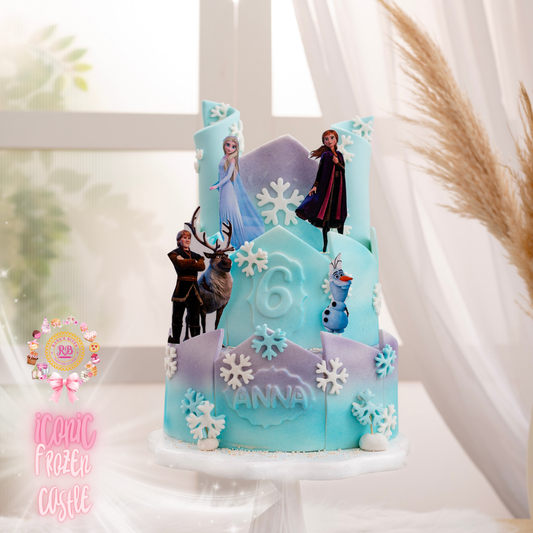 𝐈𝐜𝐨𝐧𝐢𝐜 𝐅𝐫𝐨𝐳𝐞𝐧 𝐂𝐚𝐬𝐭𝐥𝐞 𝐂𝐚𝐤𝐞