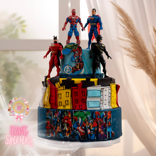 𝐈𝐜𝐨𝐧𝐢𝐜 𝐒𝐮𝐩𝐞𝐫𝐡𝐞𝐫𝐨 𝐂𝐞𝐥𝐞𝐛𝐫𝐚𝐭𝐢𝐨𝐧 𝐂𝐚𝐤𝐞