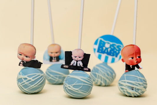 Boss Baby Cake pops