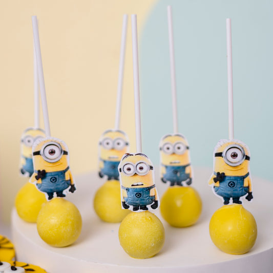 Minions Cake pops