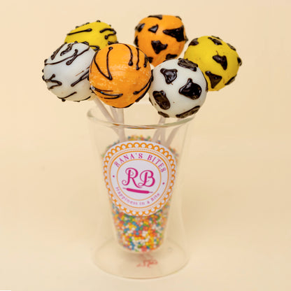 Lion King Cake pops