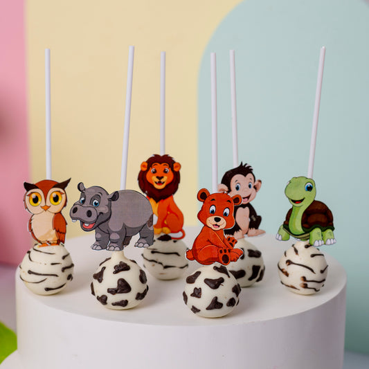 Zoo Cake pops