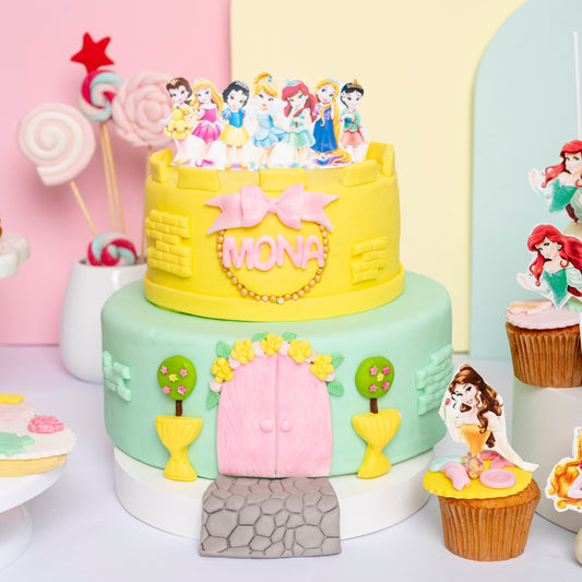 Disney Princesses Cake