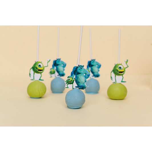 Monsters Inc. Cake pops